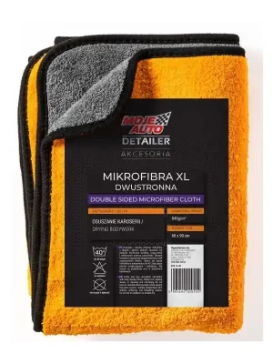 Akční Nabídka MOJE AUTO - DETAILER XL Dvouvrstvé mikrovlákno 840g/m2 60x90cm