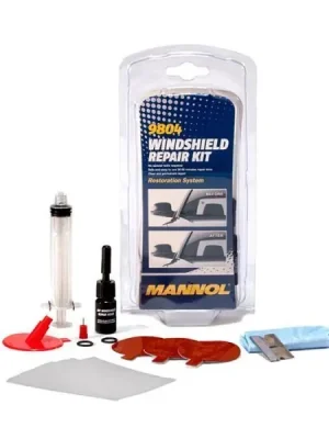 Poslední Šance MANNOL Windshield Repair Kit 9804 - set na opravu prasklin skla