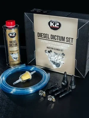 Hit Sezóny K2 DIESEL DICTUM SET 500 ml - sada na čištění vstřikovacího systému