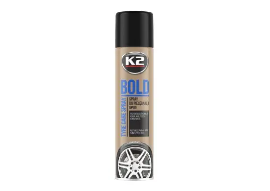 K2-BOLD Péče o pneumatiky 600ML SPRAY Originální