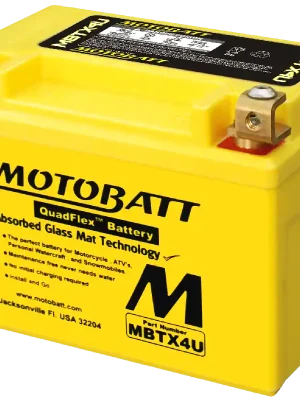 MOTOBATT MBTX4U 12V 4.7AH/70A P+ (114X70X87/87) Expresní Doručení