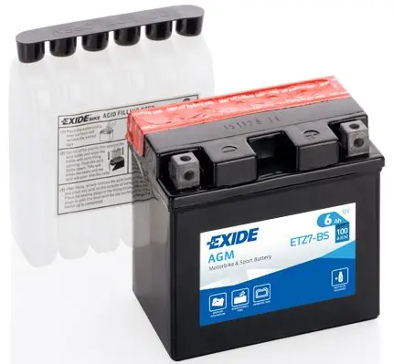 startovací baterie EXIDE ETZ7-BS Akce