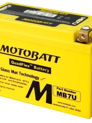 MOTOBATT MB7U 12V 6.5AH/100A L+ (151X65X94/94) Výhodná Nabídka