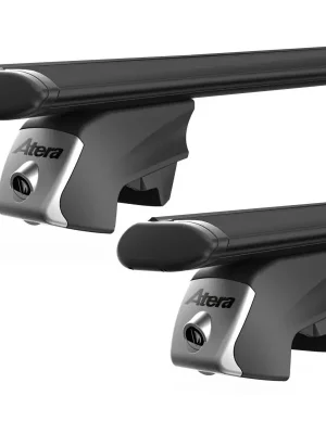 Příčníky na integrované podélníky Atera Signo RTD 122cm - aluminium / uzamykatelné / černé / pár Sezónní Sleva