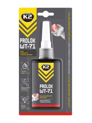Vrácení Zdarma K2-Zajištění šroubů, vysoká pevnost 50ML