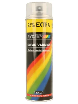 Cenová Bomba Motip 04009 sprej bezbarvý akrylový lak 500ml
