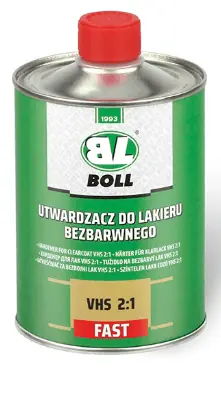 Boll 001665 Tužidlo pro bezbarvý lak VHS 2:1 500ml Zlevněný