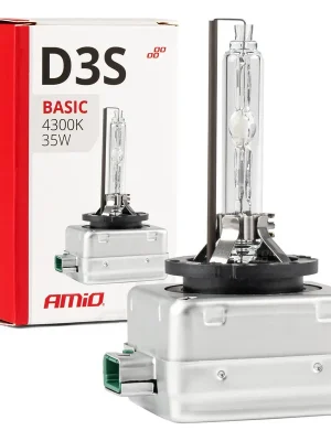 Amio 02947 Žárovka D3S 35W 4300K xenonová BASIC Výhodná Nabídka