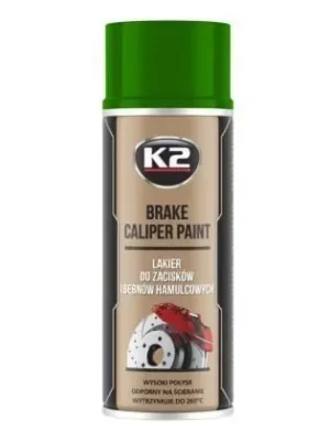 K2 BRAKE CALIPER Barva na brzdové třmeny, zelená 400ml Sezónní Sleva