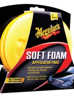 Meguiar's Soft Foam Applicator Pads - pěnové aplikátory 2ks Autentický