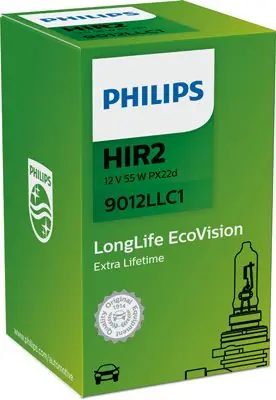 Objednat Nyní Philips 9012LLC1 Žárovka 12V HIR2 55W PX22d
