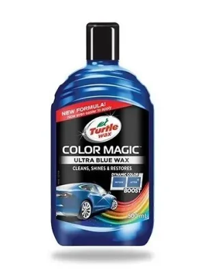 Dokud Zásoby Vydrží Turtle Wax Barevný vosk - modrý 500 ml