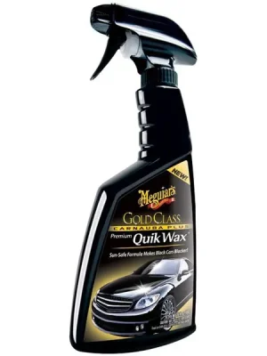 Výhodná Nabídka Meguiar's Gold Class Carnauba Plus Premium Quik Wax - rychlý vosk v rozprašovači 473 ml