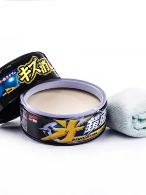 Abrazivní vosk Soft99 New Scratch Clear Wax Dark (200 g) Cenová Bomba