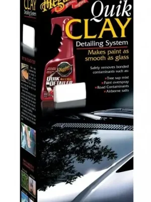 Originální Meguiar's Quik Clay Starter Kit - základní sada pro dekontaminaci laku