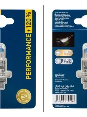 Omezená Nabídka Hella 8GH 223 498-018 Žárovka 12V H1 P14.5s