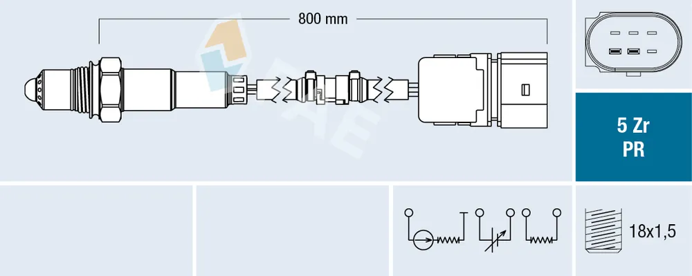 Lambda sonda FAE 75039 Značkový