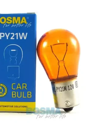 Akční Cena Bosma 0287S Žárovka 12V 21W PY21W BAU15s