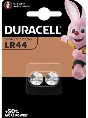 BATERIA DURACELL LR44 2ks Akce