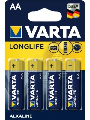 Koupit Online Alkalická baterie VARTA AA (LR6), LongLife - 4ks