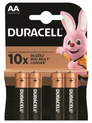 Duracell basic LR6 - AA 4 kusy Oblíbený