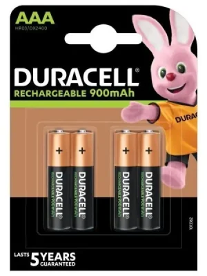 Finální Výprodej Duracell HR3/AAA 900MAh 4Ks
