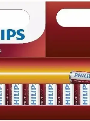 Philips Alkalické baterie LR6P12W/10 12 ks Výprodej