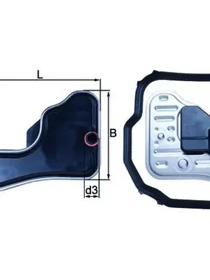 Cenový Hit Hydraulický filtr, automatická převodovka MAHLE ORIGINAL HX148D