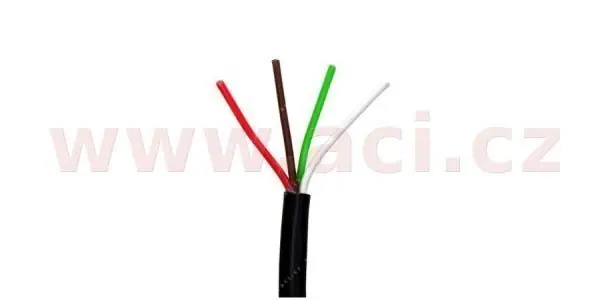 Originální Kabel 4 barvy (4x0,75 mm) ORIGINÁL