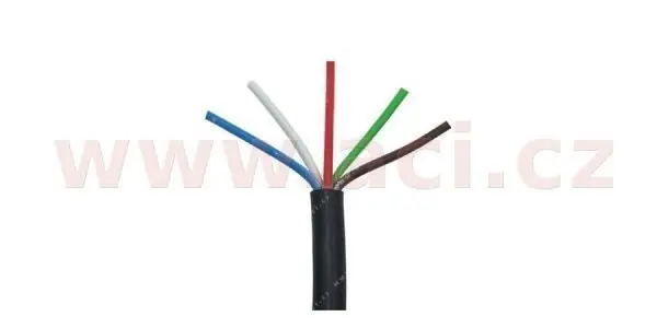 kabel 5 barev (5x0,75 mm) ORIGINÁL Finální Výprodej