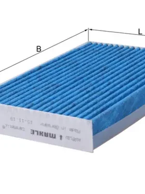 Filtr, vzduch v interiéru MAHLE ORIGINAL LAO684 Oblíbený