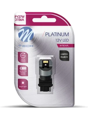 M-Tech Žárovka LED PY27W 12/24V 2.9W CANBUS Sezónní Sleva