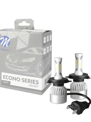 M-Tech Žárovka LED SET H4 12/24V 6500K Přímo Od Výrobce