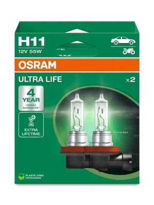 Osram 64211ULT-2HB Žárovka 12V H11 55W PGJ19-2 2Ks Víkendová Akce