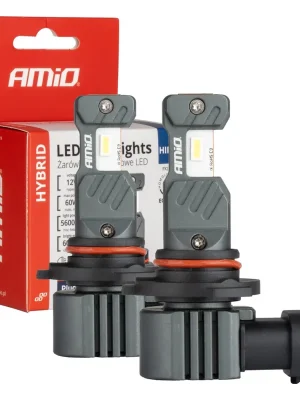 Cenově Výhodný Amio 04119 LED žárovky hlavního svícení Hybrid série HIR2 6000K Canbus 60W