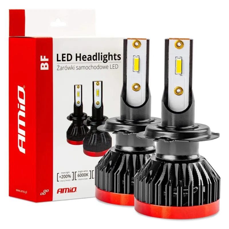 Nejlepší Volba Amio 02242 LED žárovky hlavního svícení BF Série H7 BF AMiO