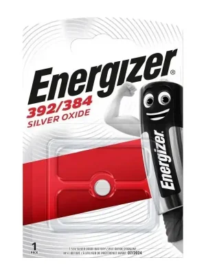 Energizer baterie 392/384 silver oxide Výprodej