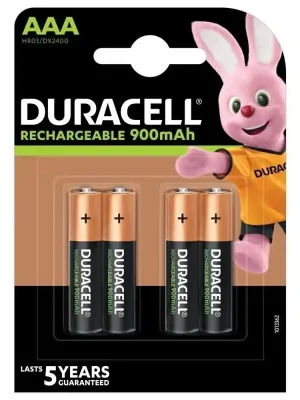 Výhodná Nabídka Duracell HR3/AAA 900MAh 4Ks