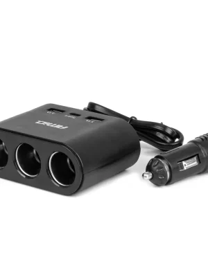Nízká Cena Amio 04361 Prodlužovací zásuvka 2x USB-A 1x USB-C 12/24V 120W 70cm