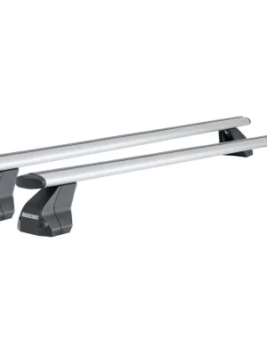 Časově Omezené Střešní nosič příčníky Menabo Omega Plus - Honda Civic IX (Typ FK) (2011-2015) 5-dv - rovná střecha / aluminium / zamykací / aer