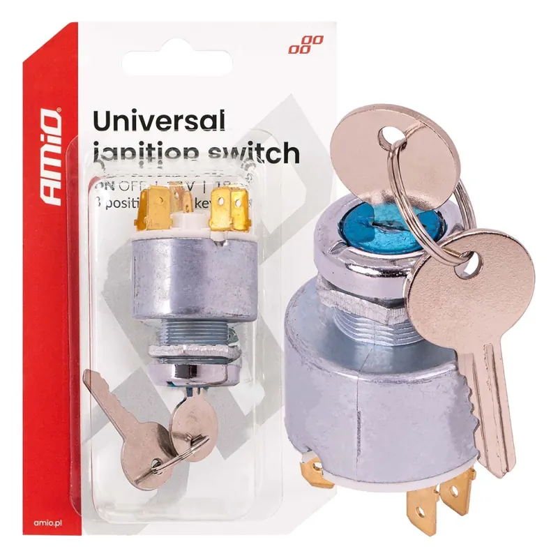 Pouze Dnes Amio 04437 Univerzální spínač zapalování 12V