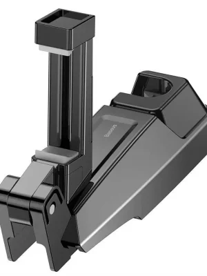 Koupit Online Baseus Držák na mobil Baseus Back Seat Headrest Phone Bracket Holder, černý SUHZ-A01