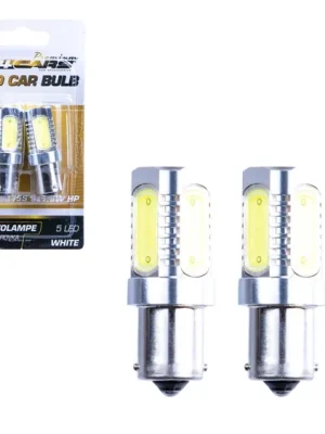 Sada 4CARS HQ LED žárovek BA15S 5*1,5W HP bílá Pouze Dnes