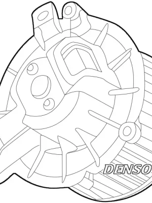 Must-Have Vnitřní ventilátor DENSO DEA12003
