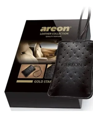 Areono Gold Star - Luxusní vůně do auta Leather Collection Doprava Zdarma