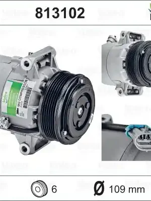 Kompresor, klimatizace VALEO 813102 Bezpečná Platba