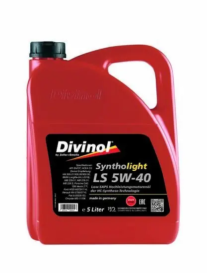 Divinol Syntholight LS 5W-40 5L Cenový Hit