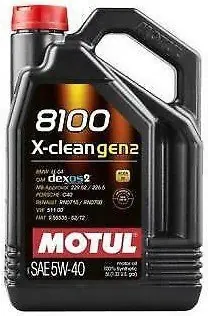 Víkendová Akce Motul 8100 X-CLEAN Gen2 5W-40 5L