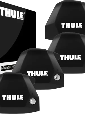 Víkendová Akce Patky tyčí střešního nosiče Thule Edge Fixpoint - sada 4ks / černé