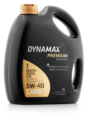 Nová Kolekce Dynamax Premium Ultra Plus PD 5W-40 4L